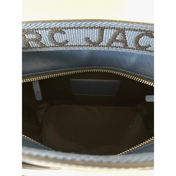 New Marc Jacobs Crossgrain Tote Azure Blue - Picture 7 of 7